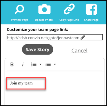 Edit My Team Page - Edit Story Screen.png